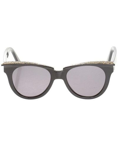 Philipp Plein Patterned Sunglasses - Gray