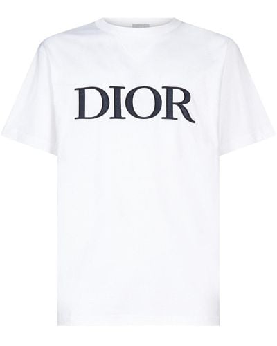 Dior Logo Print T-shirt - White