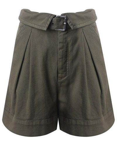 Pinko Judo Pleated Shorts - Gray