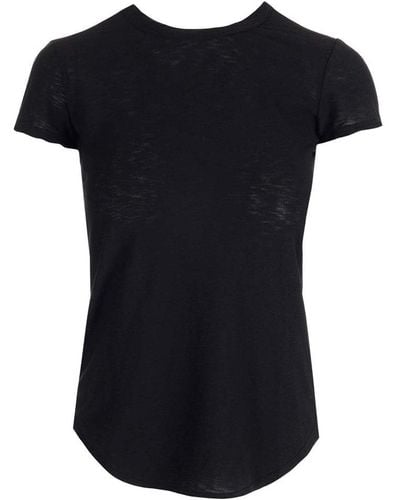 James Perse T Shirt Crewneck Short-sleeved T-shirt - Black
