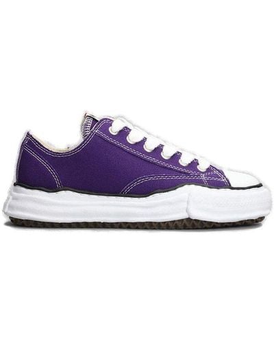 Maison Mihara Yasuhiro Peterson Lace-up Sneakers - Purple