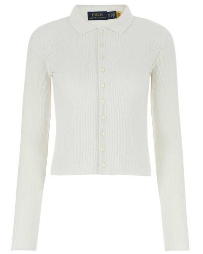 Polo Ralph Lauren Ivory Stretch Modal Ble - White