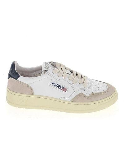 Autry Logo Patch Low-top Trainers - White
