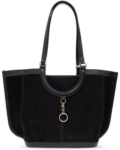 SEE BY CHLOÉ CECILYA MEDIUM TOTE BAG, Black Women's Handbag