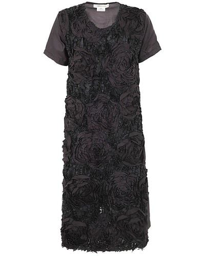 Comme des Garçons Embellished Dress - Black