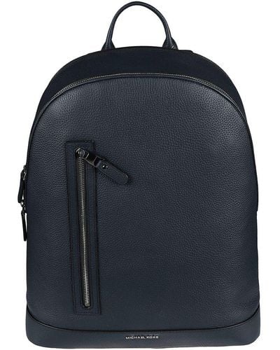 MICHAEL KORS MENS Hudson Logo Embossed Stripe Backpack, SCHOOL BAG