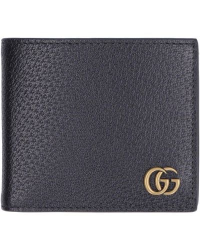 Gucci Marmont Flap Over Wallet - Black
