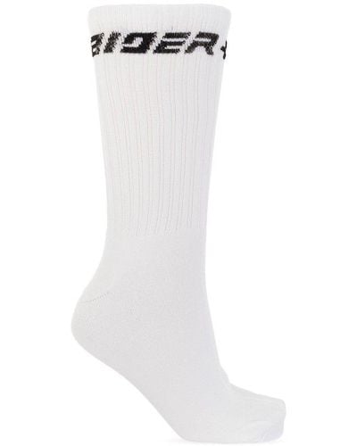 Fila Socks With Logo, - White