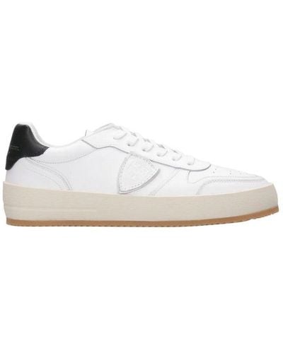 Philippe Model Nice Low-top Trainers - White
