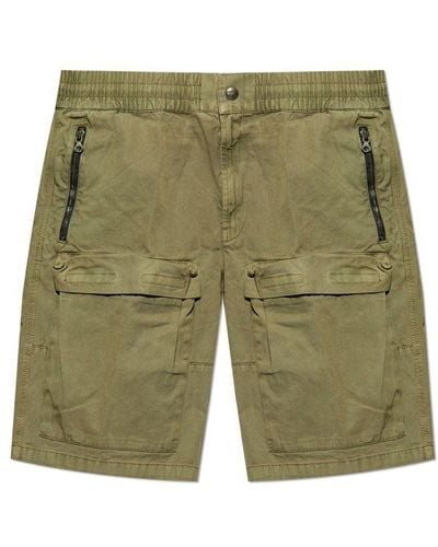 DIESEL P-beeck-short Shorts - Green