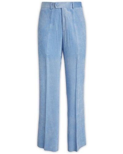 Dior X Erl Loose Trousers - Blue