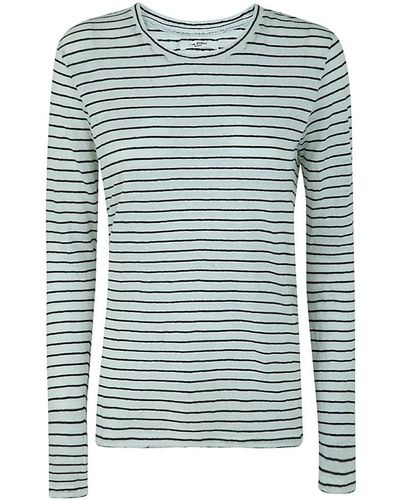 Isabel Marant Striped Long Sleeved T-shirt - Multicolour