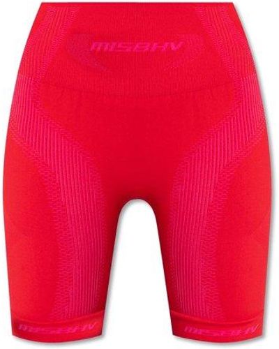 MISBHV Sport Biker Shorts - Red
