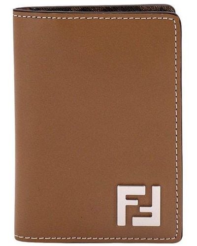 Fendi Card Holder - Brown