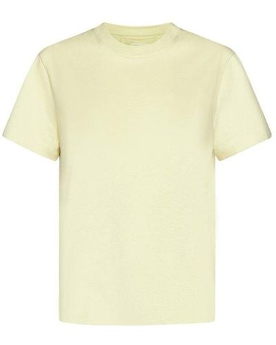 Bottega Veneta Short-sleeved Crewneck T-shirt - Yellow