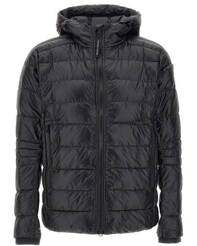 Canada Goose Hooded Puffer Jacket - Black