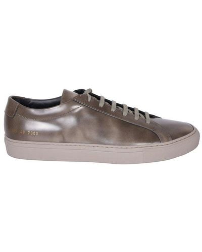 Common Projects Achilles Low Patent Sneakers - Brown