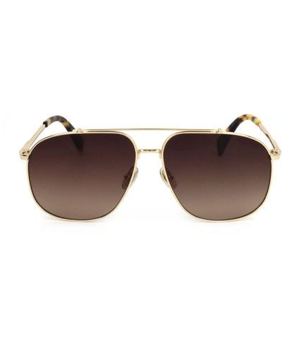 Lanvin Navigator Frame Sunglasses - Metallic