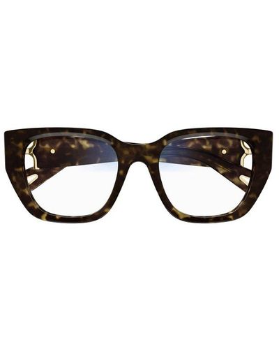 Chloé Butterfly-frame Sunglasses - Black
