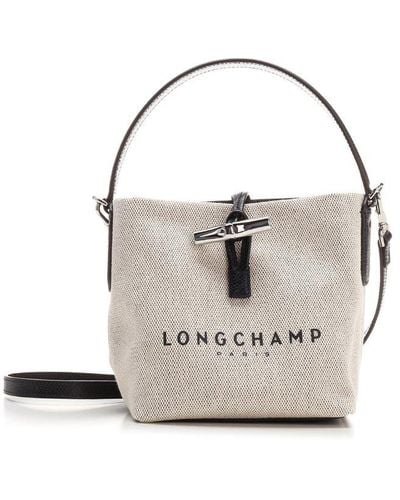 Longchamp Essential Xs Bucket Bag - Metallic