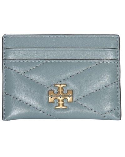 Tory Burch Kira Chevron Quilted Cardholder - Blue