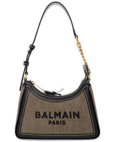 Balmain 'b-army' Shoulder Bag - Grey