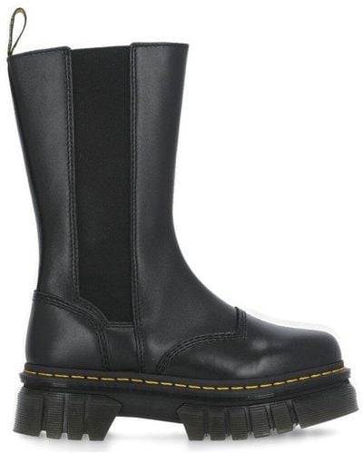 Dr. Martens Platform Chelsea Boots - Black