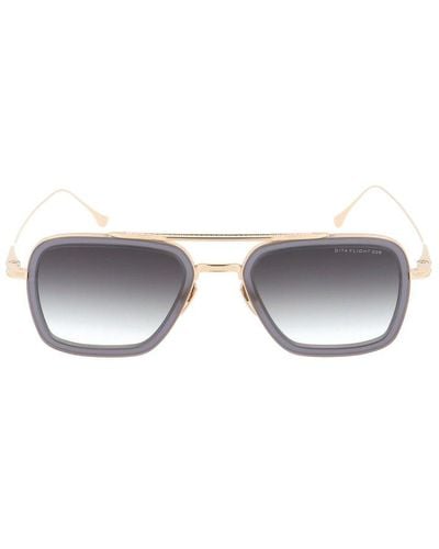 Dita Eyewear Flight 006 Aviator-frame Sunglasses - Multicolor