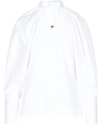 Eudon Choi Long-sleeved Blouse - White