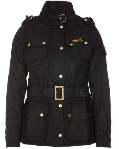 Barbour Ladies International Jacket - Black
