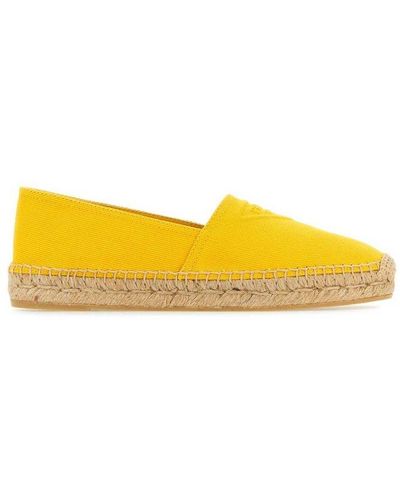 Womens yellow hotsell espadrilles