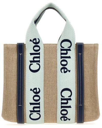Chloé Woody Tote Bag - Multicolor