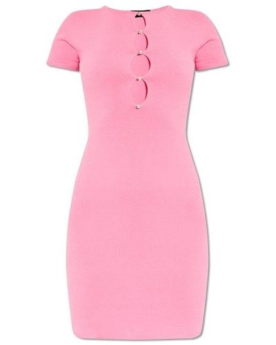 DSquared² Dress With Cut-outs, - Pink