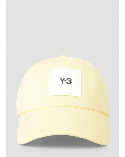 Y-3 Square Label Baseball Cap - Yellow