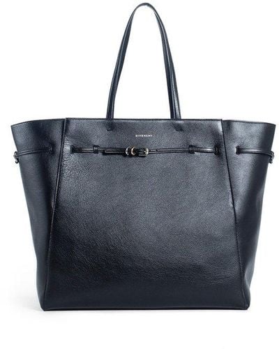 Givenchy Large Voyou East West Tote Bag - Blue