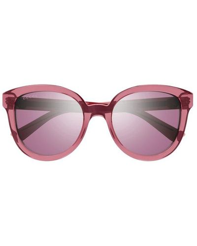 Gucci Cat-eye Frame Sunglasses - Pink