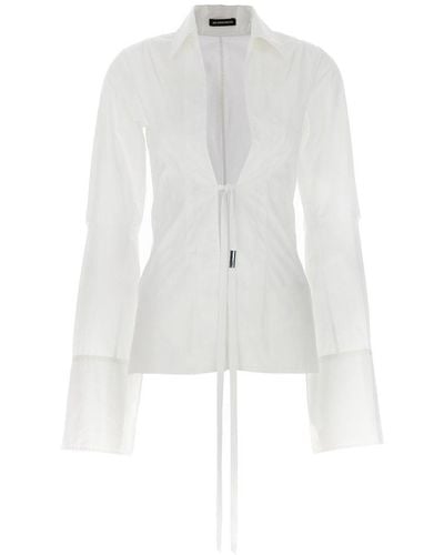 Ann Demeulemeester Linsey Shirt, Blouse - White