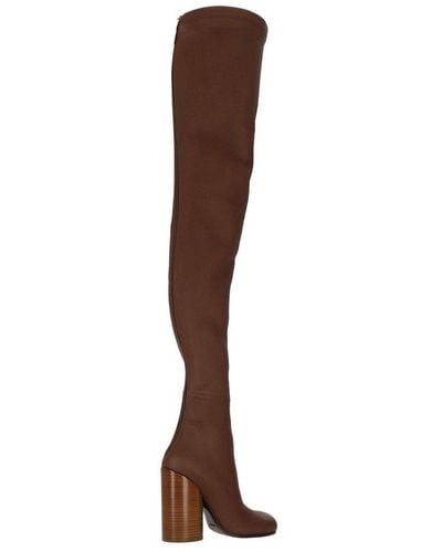 Luxurious Over-the-Knee Style: Burberry Suede Boots