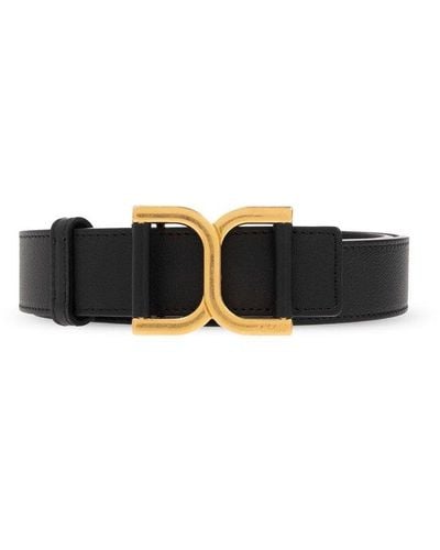 Chloé Leather Belt, - Black