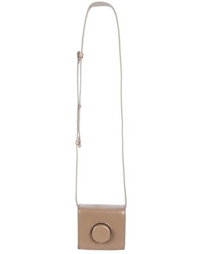 Lemaire Cut Out Mini Room Bag - Brown