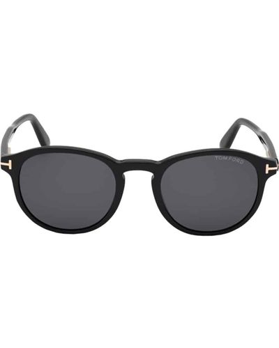 Tom Ford Dante Oval Frame Sunglasses - Grey