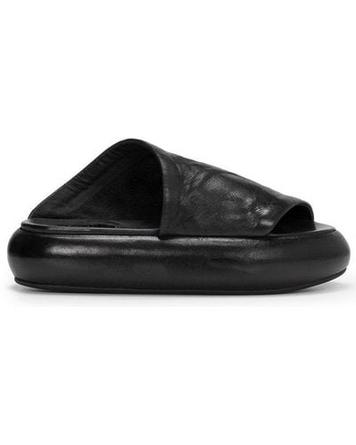 Marsèll Ciambellona Asymmetric Sandals - Black