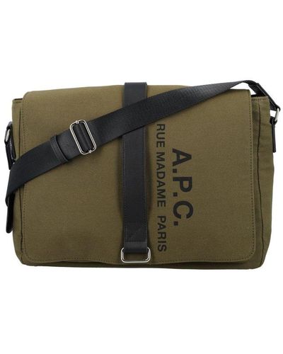 A.P.C. Besace Sense Travel Bag - Green