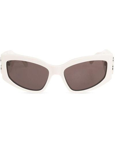 Balenciaga 'bossy Cat' Sunglasses, - White