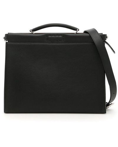 Fendi Peekaboo Tote Bag - Black