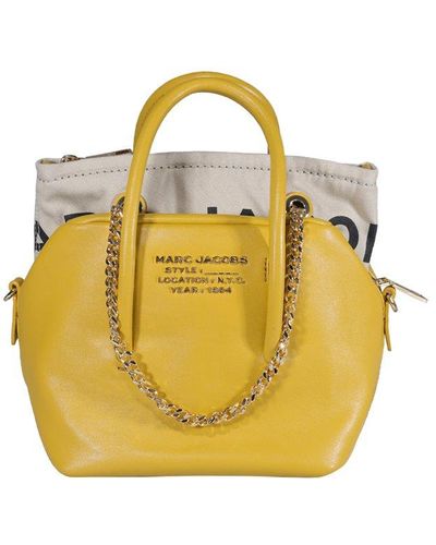 Marc Jacobs The Duet Mini Satchel Bag - Yellow