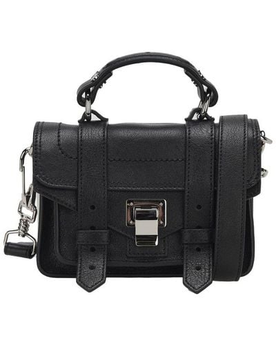 Proenza Schouler Ps1 Micro Shoulder Bag - Black