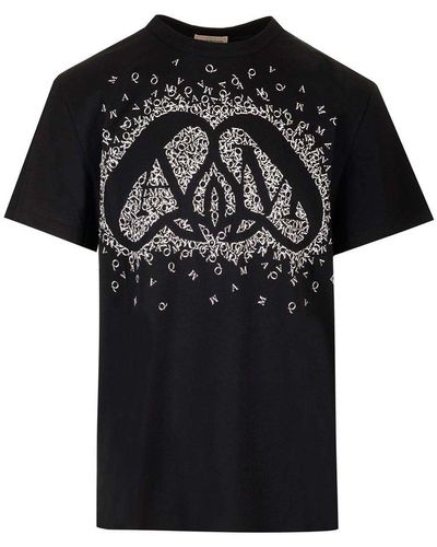 Alexander McQueen T-shirt Charm - Black