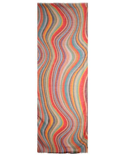 Paul Smith "swirl" Scarf - Multicolor