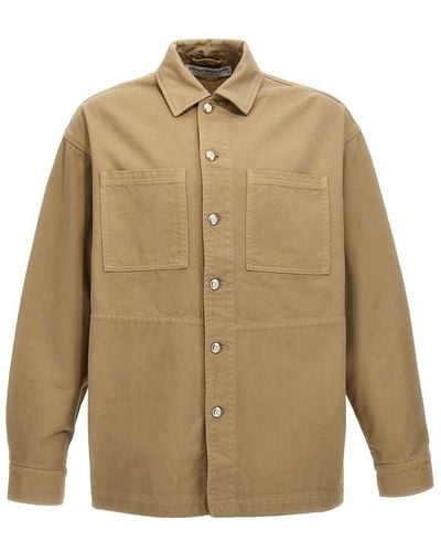 Department 5 Patch Detailed Carey Jacket - Natural